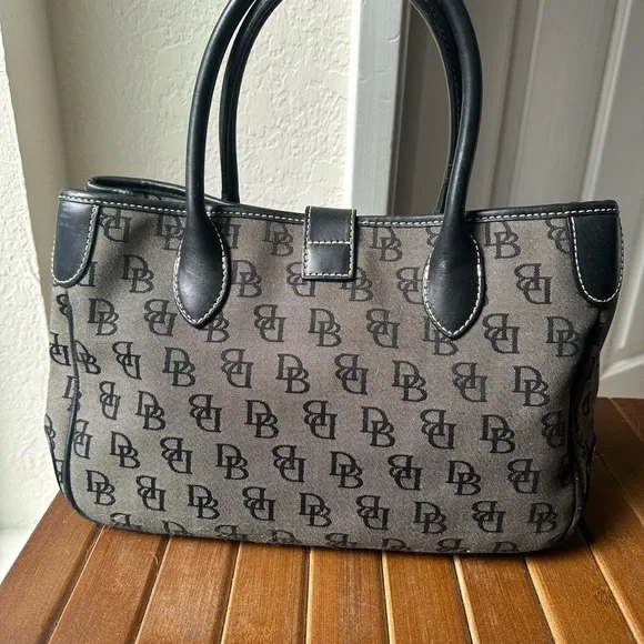 Dooney & Bourke Black and Gray Women's Bag - Picture 2 of 4